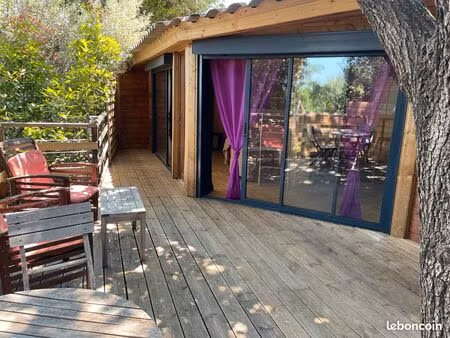 charmant chalet + terrasse privée
