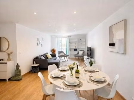 t3 meublé 71m² refait à neuf – gare 2 min à pied – 2 grandes chambres – lumineux & fonctio