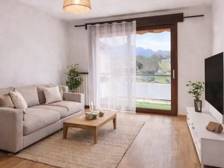 t2 rénové a neuf 57 m² vue mont blanc