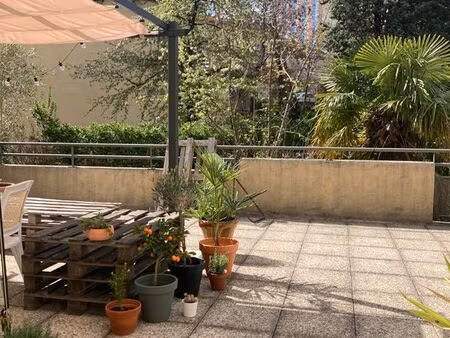 appartement 58m² + grande terrasse 66m²