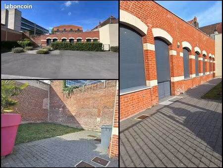 locaux ou bureaux 192m2 div – 6 parkings – cour/jardin privé