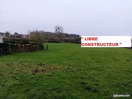 parcelles de terrain viabilisees samer libre constructeur