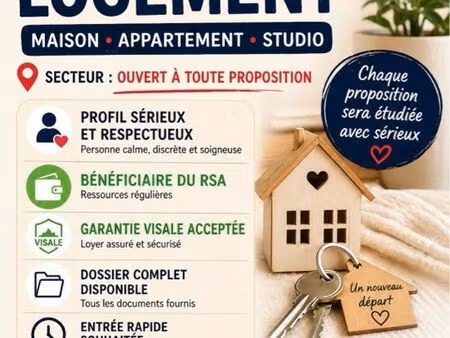 recherche logement urgente