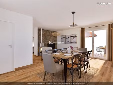 appartement 3 pièces 65 m²