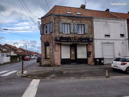 local commercial à louer rue wilson somain 60 m2