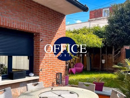 lens - hyper centre - maison semi plain-pied  4 chambres  jardin  possibilité garage