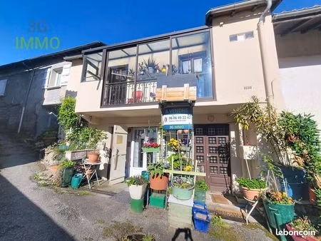 vente | maison de village | 5p | 3ch | 81.50 m² | mauléon-barousse | balcon