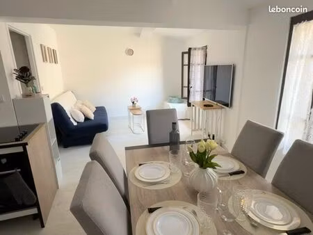 t2 meublé 43 m² – gare à pied – idéal étudiant / mission – sept → juin