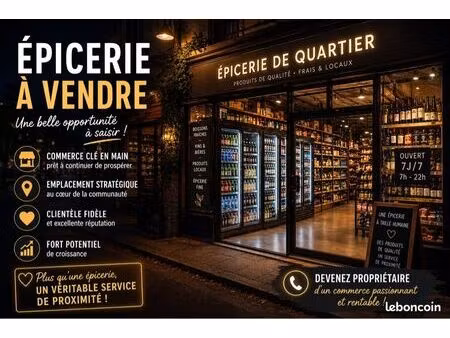 fond de commerce épicerie