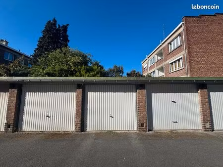 ? garage / box fermé 13 m2 – secteur piscine–hippodrome – marcq‑en‑baroeul