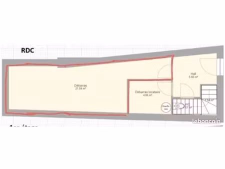 location local pour stockage uniquement