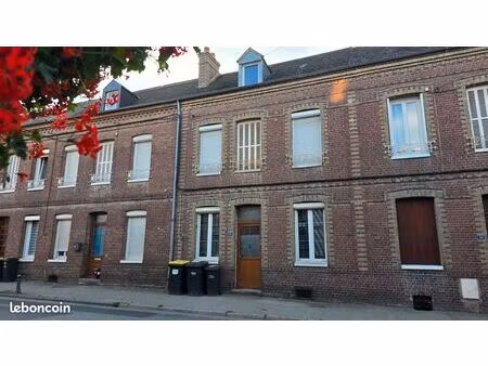 maison 83m² (68m² carrez) en centre-ville envermeu - 4 chambres - 15 min de dieppeambr