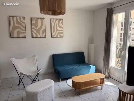 appartement t3 bis 61 m² + grand garage box + cave - tarbes ouest