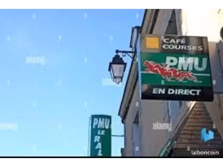 bar  fonds de commerce  pmu 75 m² le mans