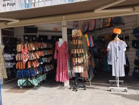 fond de commerce articles de plage