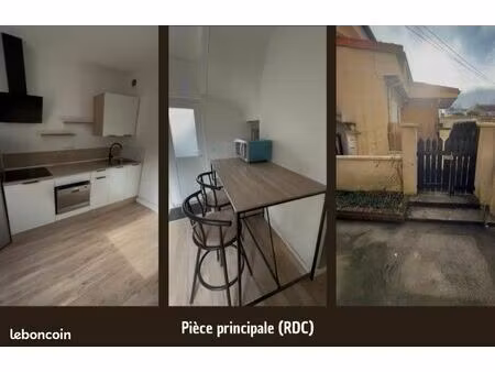 maison meublée rénovée - 1 chambre