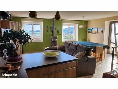 maison de village 90 m² rénovée avec grand garage  terrasse et petite parcelle à saint did