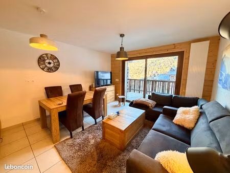 superbe appartement une chambre un coin nuit au centre de chatel avec garage
