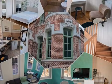 appartement t2 duplex - centre valenciennes proche autoroute