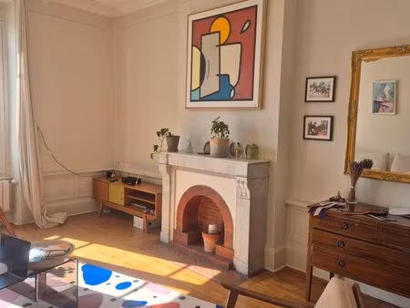 appartement haussmanien - saxe gambetta - 101m2