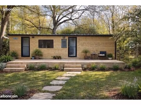 mobil-home design 40m² refait à neuf – camping 3★ / investissement / clé en main