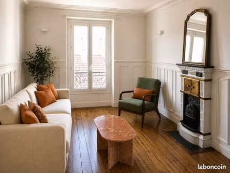 oberkampf/place verte 75011 – 2 pièces de charme entièrement rénové – 41 m² – 4ᵉ étage ave