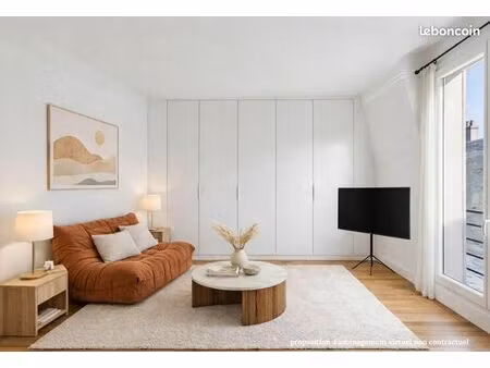 studio 1 pièce 23 m²