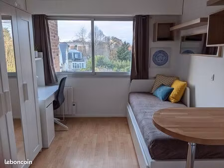 studio meublé parc barbieux prox tram