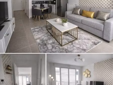 2p meublé haut de gamme – val d’europe – parking sécurisé – prêt à vivre