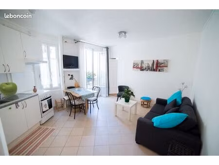 appartement t2/f2  40m2  clignancourt-jules joffin paris 18