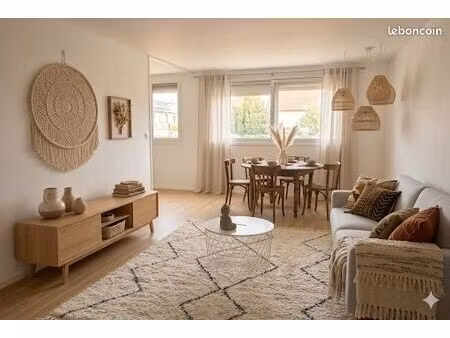 bel f2 lumineux – emplacement stratégique & parking sécurisé