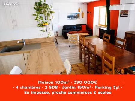 maison 5 pièces 100m²