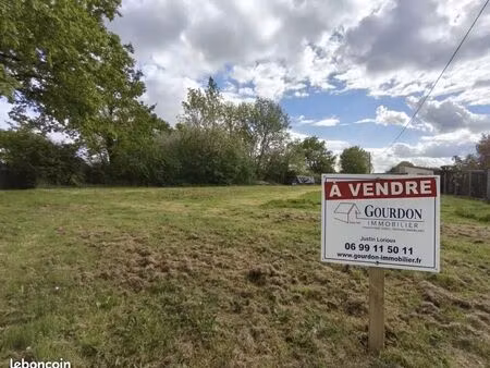 terrain 1724 m² la chapelle-bertrand