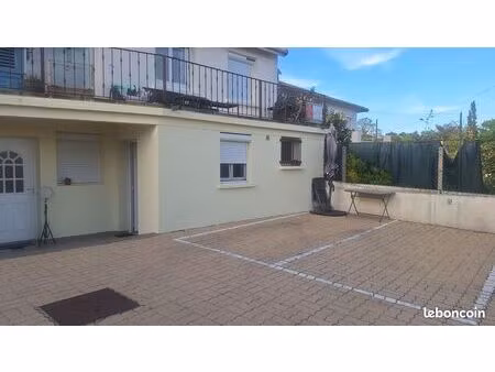 appartement 2 pièces en très bon état avec jardin et parking – idéal investissement ou pre