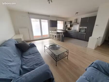 appartement 3 chambre - t4 meublé  77 m2