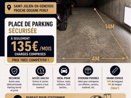 location place de parking