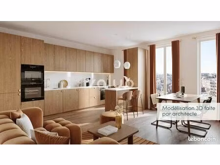 appartement 3 pièces 52 m²