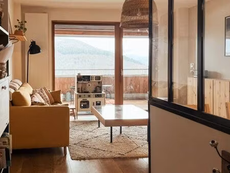 appartement t3 meublé – 65 m² – terrasse  potager et garage