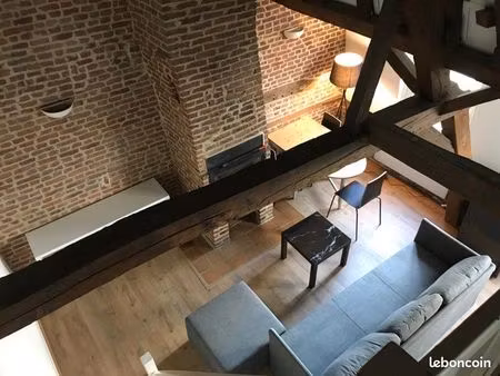 charmant t1 bis meublé vieuxlille - centre - gare lilleflandre 46m2 sol