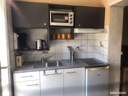 aix-tresserve studio meublé- équipé  25m2  150m lac