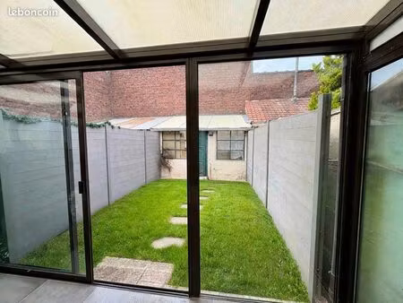 maison tourcoing 3 chambres jardin
