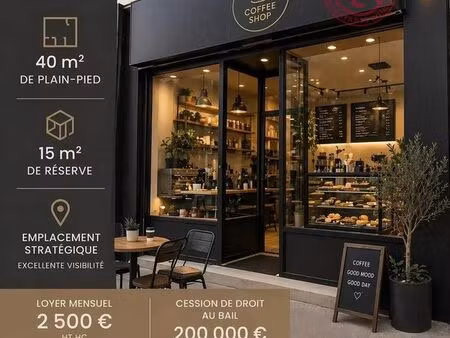 boutique 55 m² paris 3ème