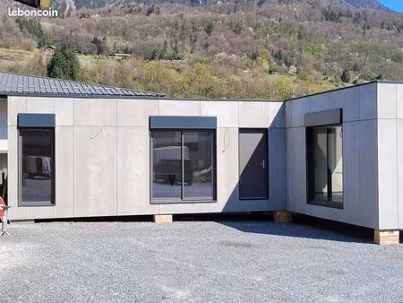 extension ossature bois de 37m² réalisé par charpentier  usage de bureau  tiny  studio jar