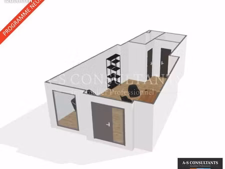 bureaux 46 m² chambéry