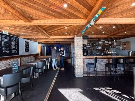 ◊ location local commercial – bar / restau – 140m² – pied des pistes – le cernix (73)