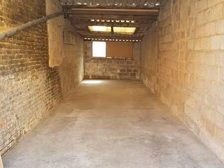 garage double en profondeur – quartier faubourg de hem