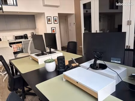 lyon 2ème – poste fixe en bureau partagé | formule tout inclus