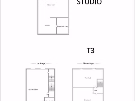 immeuble 2 lots
