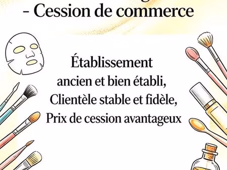 onglerie institut de beauté - cession de commerce