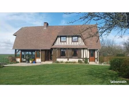 maison normande située à bosc guérard/ montville (76710)